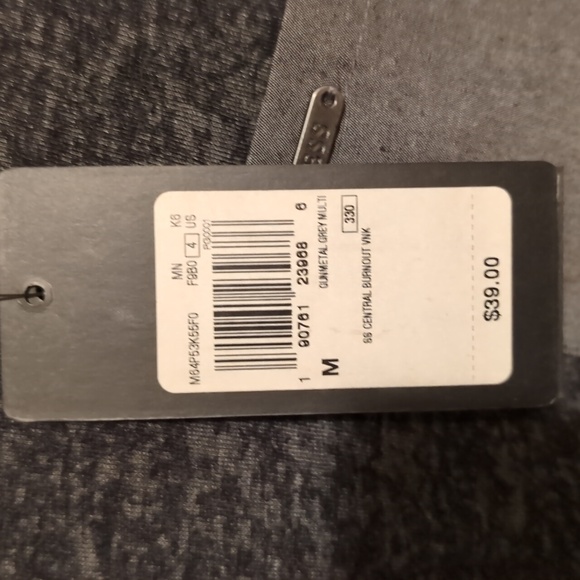 Guess Men's Central Burnout T Shirt - Picture 3 of 3